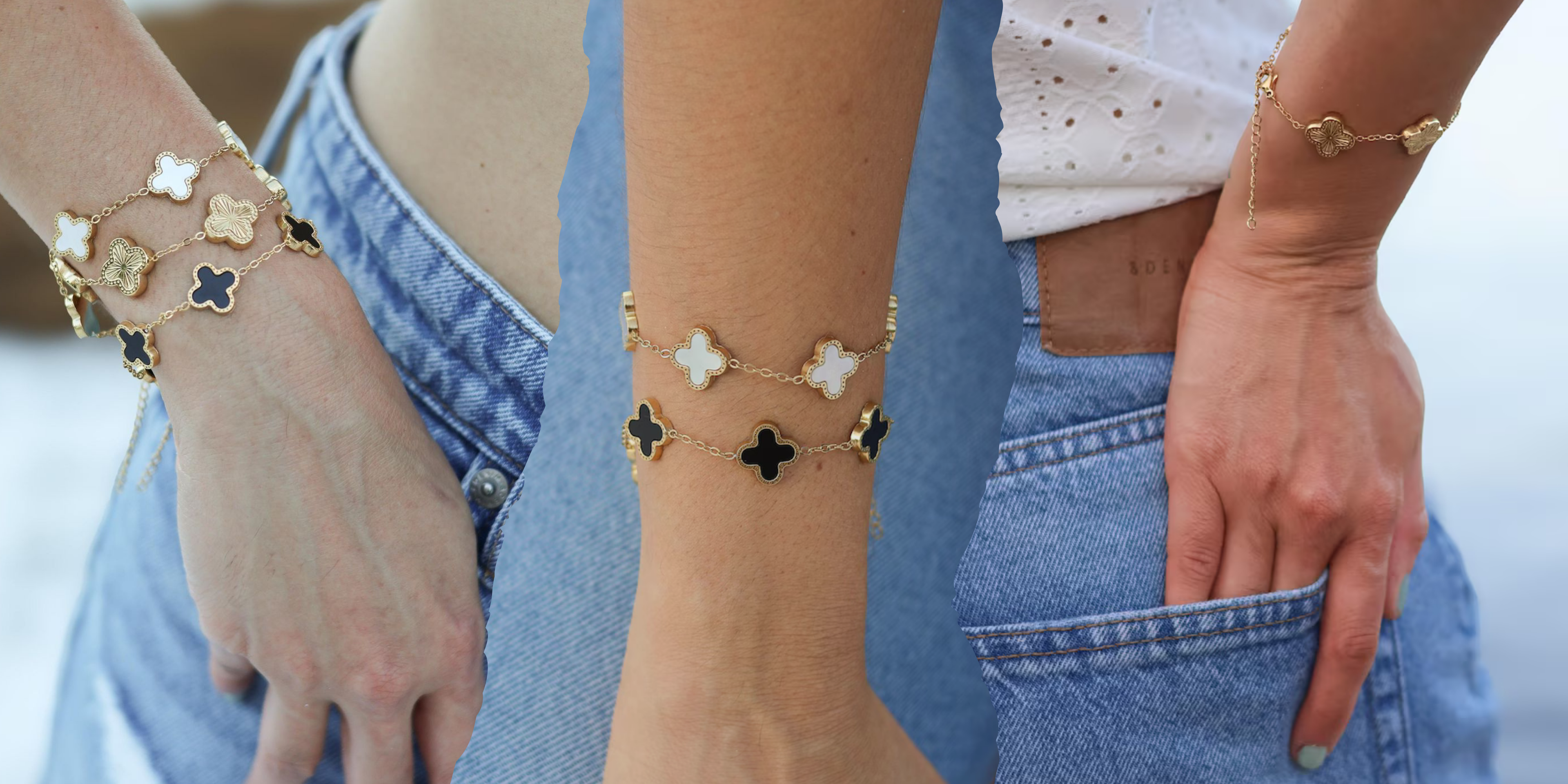 Timeless Charm: How to Style Your Clover Bracelet as the Star of Your Look