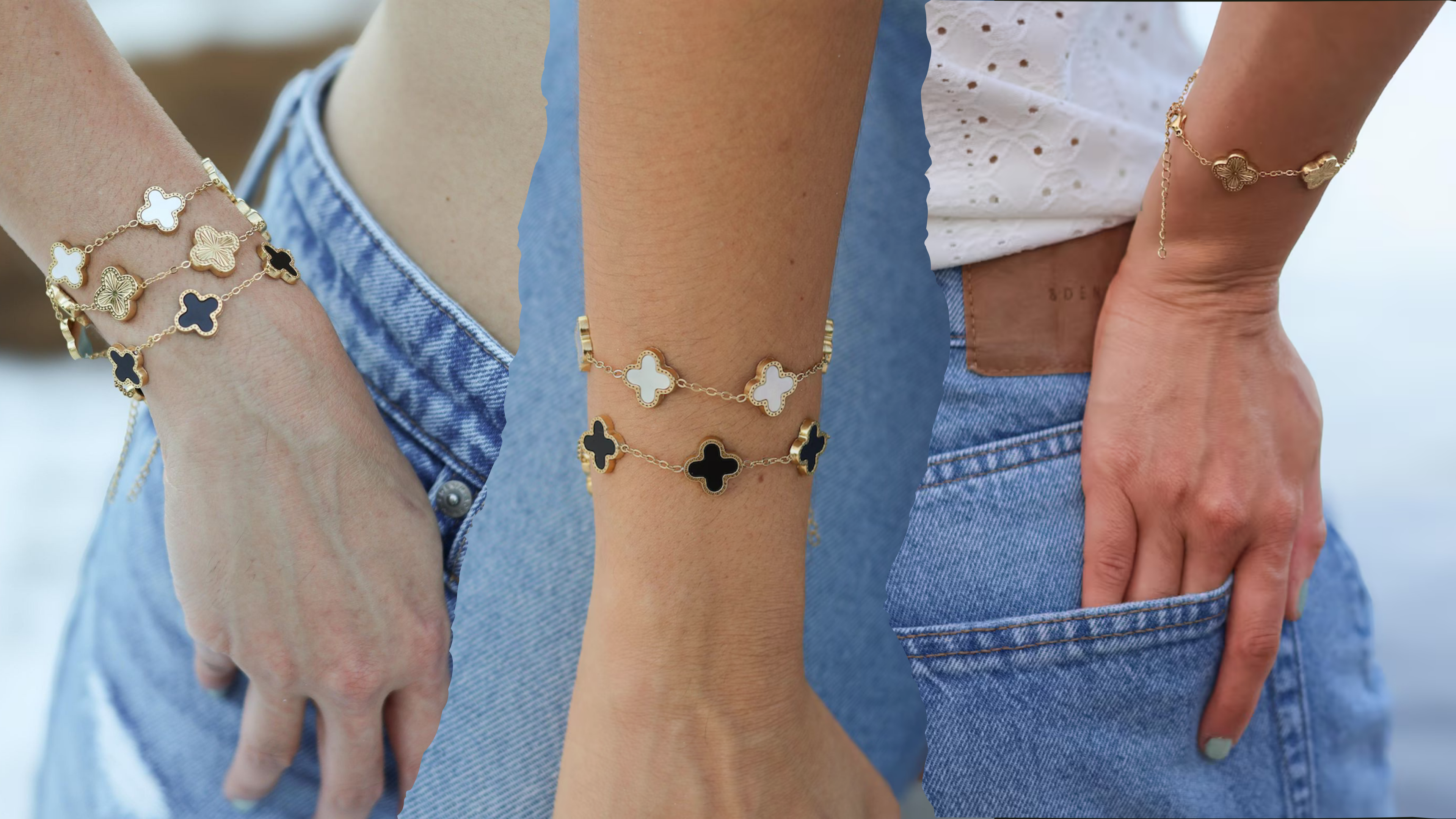 Timeless Charm: How to Style Your Clover Bracelet as the Star of Your Look
