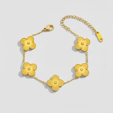 Lucky Clover Bracelet - Gold