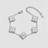 Lucky Clover Bracelet - Silver