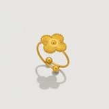 Lucky Clover Ring - Gold