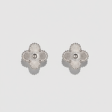 Lucky Clover Earring - Silver
