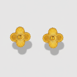 Lucky Clover Earring - Gold