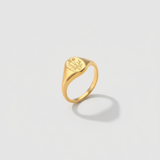 Wildflower Signet Ring